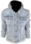 Wiosenna jeansowa damska kurtka jeans katana BASIC - 277