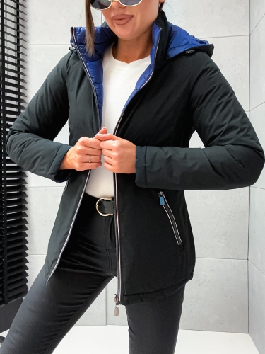 Wiosenna kurtka damska z kapturem