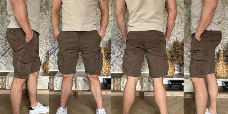 Krótkie męskie spodenki bojówki.jpg