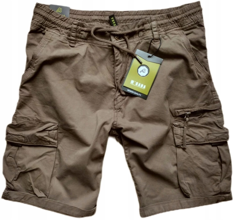 Krótkie męskie spodenki bojówki.jpg