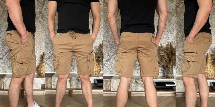 Krótkie męskie spodenki bojówki.jpg