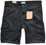 Meskie krotkie spodenki bojowki szorty R819 - czarne