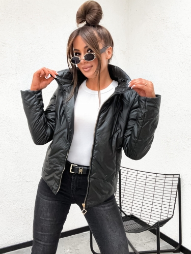 Lekka wiosenna kurtka damska czarna