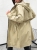 Wiosenna lekka kurtka damska w kolorze bezowym