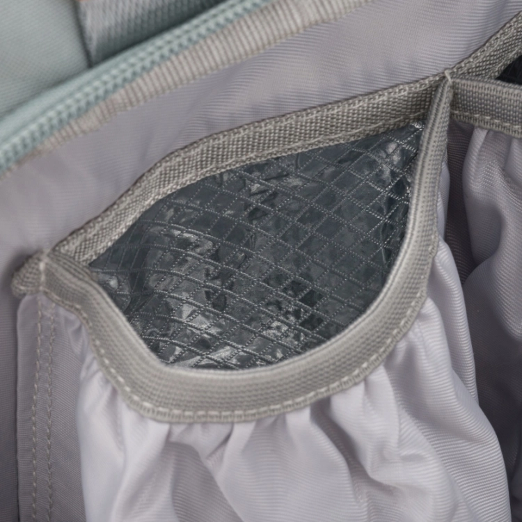 T2 damska torba do wózka mommy bag spacerowa szara