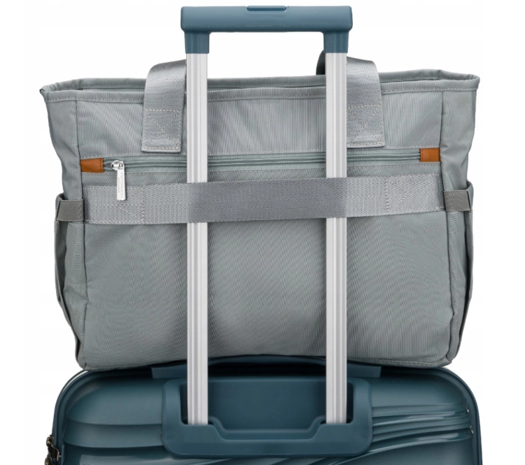 T2 damska torba do wózka mommy bag spacerowa szara