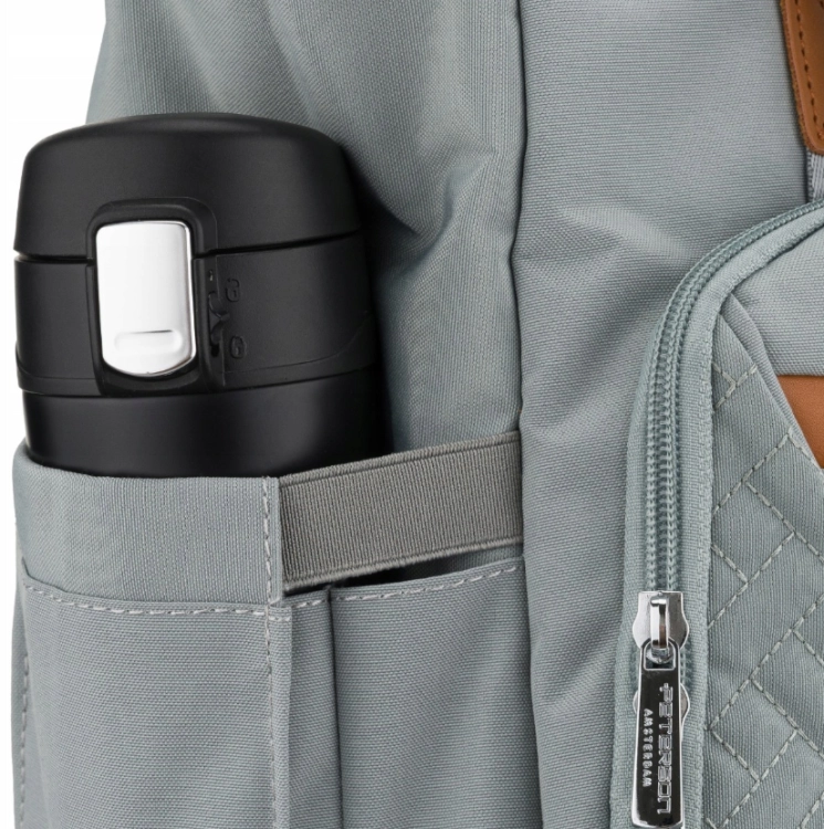 T2 damska torba do wózka mommy bag spacerowa szara