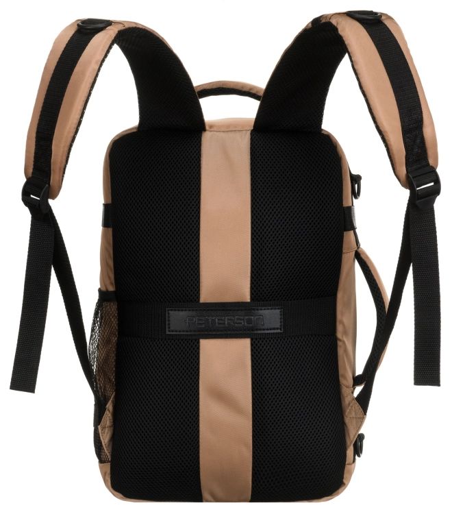 P18 kabinowy plecak 40x20x25 bagaż podręczny beżowy