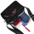 T7 damska torebka sportowa pojemna crossbody czarna